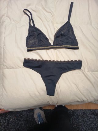 Conjunto de Lencería Negro Talla M