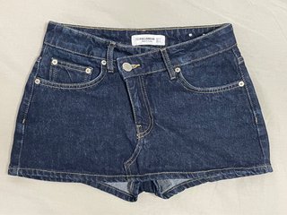 Falda pantalón vaquera Pull and Bear