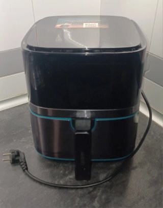 FREIDORA AIRE CECOTEC CECOFRY FULL INOXBLACK 5500.