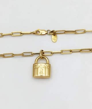 Cadena con Colgante tipo Tiffany & Co. Oro 18k