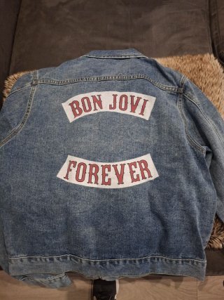 Chaqueta Tejana Bon Jovi Forever
