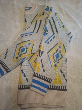 Jersey de punto estampado