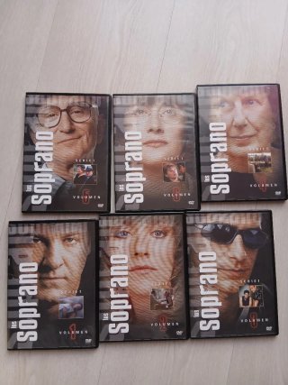 Pack 6 DVDs Los Soprano
