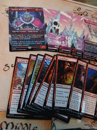 Magic Mazo Commander Proxy Goblins Secret Lair