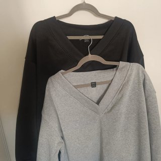 Set de 2 Sudaderas Shein Talla 40/42, L.