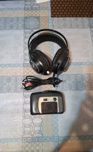 Radio Casete Casio con Auriculares