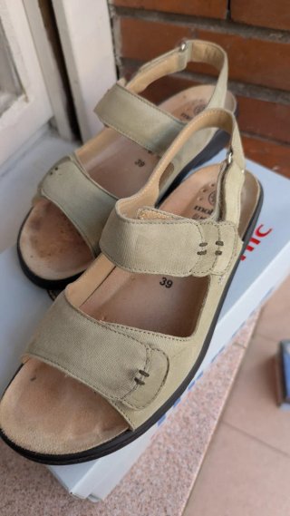 Sandalias Mephisto Mobils Beige Talla 39