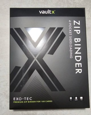 Carpeta Vault X Zip Binder 4-Pocket