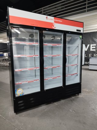 Nevera Expositora de Bebidas 3 Puertas