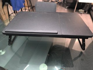 Mesa Auxiliar Portátil Negra