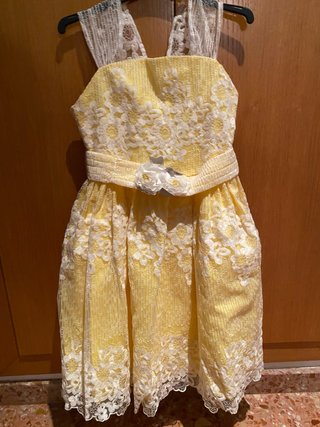 Vestido de Boda para Niña Talla 10