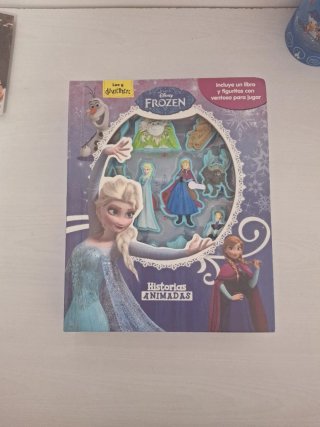 Frozen. Historias animadas: Libro con 10 figuritas