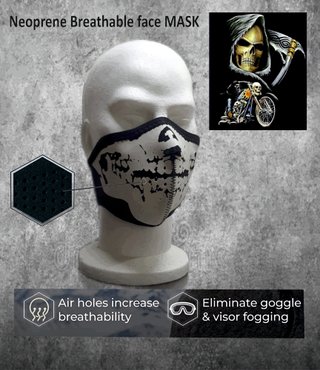 Máscara de Neopreno Calavera