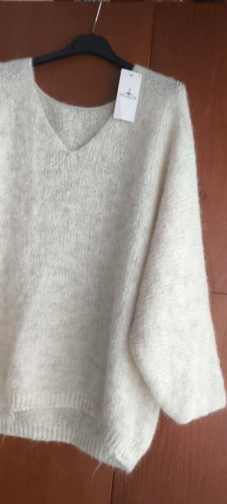 Jersey de punto beis