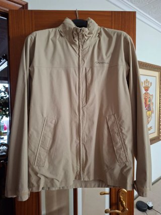 Chubasquero Quechua Beige