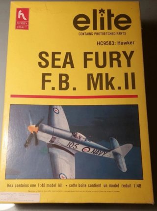 Maqueta Hawker Sea Fury F.B. Mk.II 1/48