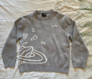 Sudadera Broken Planet Gris Talla S