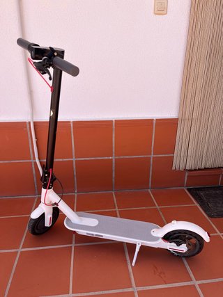 Patinete Eléctrico Blanco y Negro