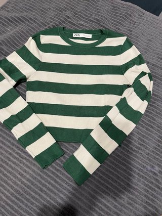 Jersey Corto de Rayas Zara