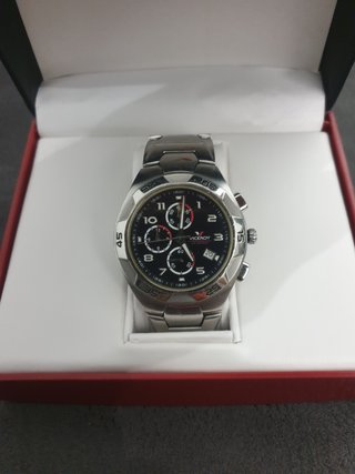Reloj Viceroy Cronógrafo Negro y Plateado