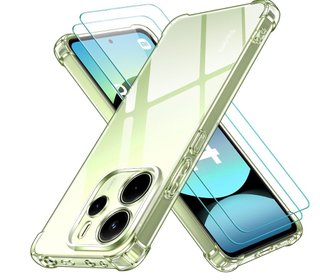 Funda para Xiaomi Redmi Note 14 4G + 2 Cristales