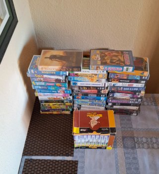 Lote de 49 Películas VHS Variadas