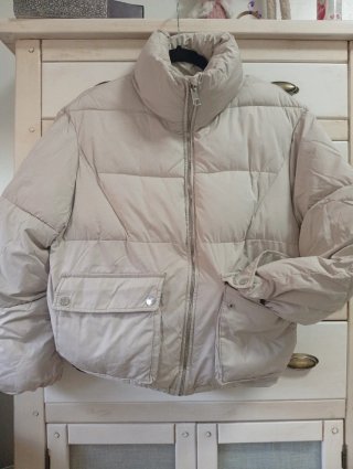 Cazadora Acolchada Beige