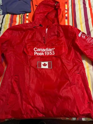Chubasquero Canadian Peak Rojo