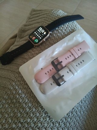 Reloj Amazfit GTS Dorado y Negro