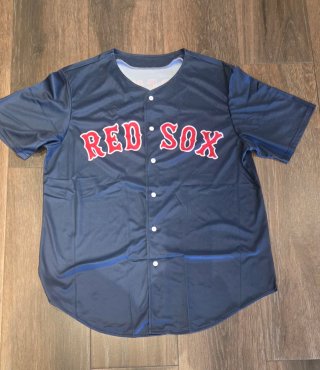 Camiseta Béisbol Boston Red Sox Azul