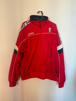Chaqueta Asics Vintage Roja