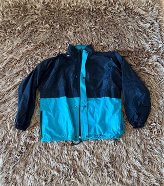 Chaqueta Cortavientos Azul talla 14 para niños
