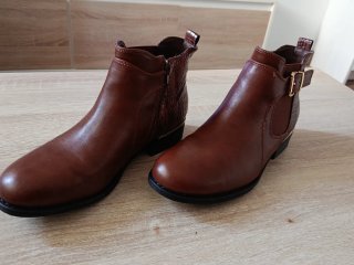 Botines de mujer marrones