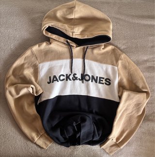 Jack & Jones Vintage Colorblock Hoodie - Size M