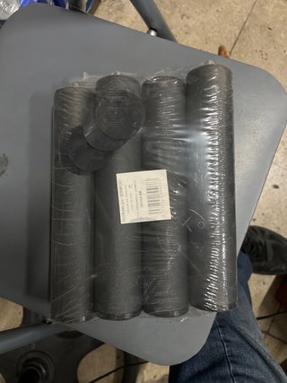 Set de 4 Patas de Mesa Negras 50x260 mm