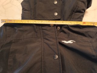 Chaqueta Hollister Negra