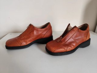 Zapatos Pakulas piel de mujer marrones