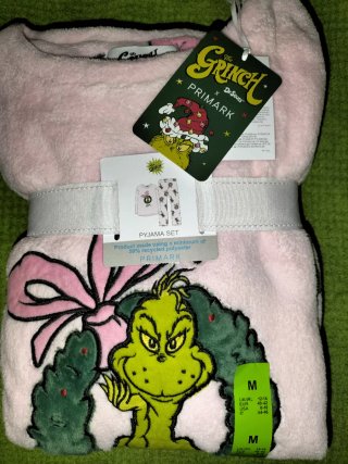 Pijama El Grinch Rosa Talla M