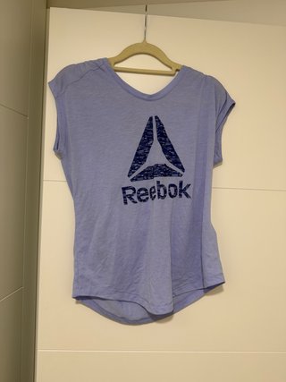 Camiseta Deportiva Reebok Azul Talla S