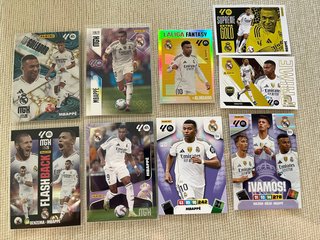 Lote Cromos Mbappe Real Madrid
