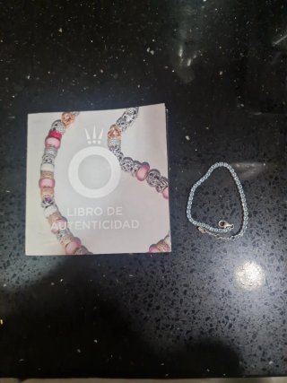Pulsera Pandora Azul Brillante