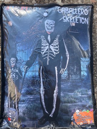 Disfraz Caballero Esqueleto Halloween Infantil 7-9