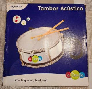 Tambor Acústico Juguettos
