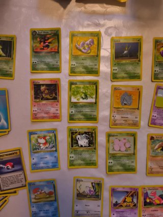 Lote Cartas Pokémon Vintage de colección