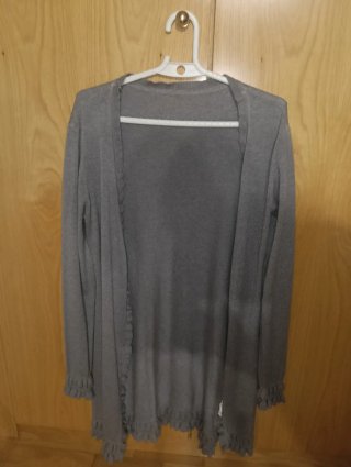 Cárdigan Gris