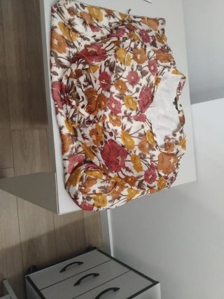 Vestido Camisero Flores Massimo Dutti