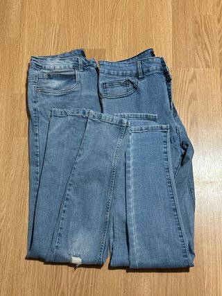 2 Pantalones Vaqueros Azules