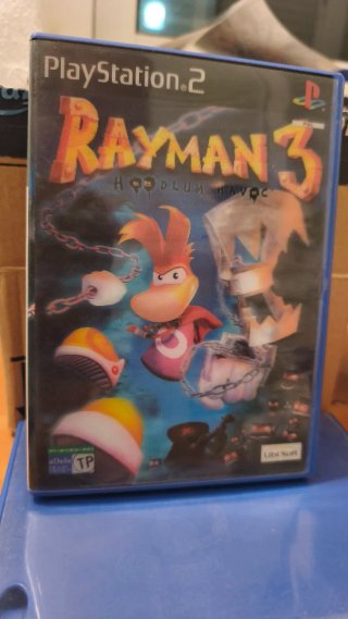 Rayman 3 Hoodlum Havoc (PlayStation 2) Portada 3D