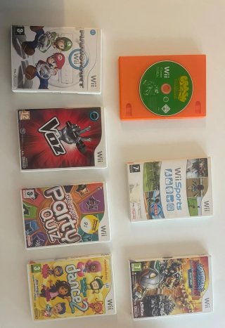 Lote de 8 Juegos para Wii