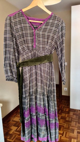 Vestido midi TINTORETTO S